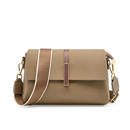 Luxurious Leather Shoulder Bag | Brand-Designed Cowhide Crossbody - Fasify